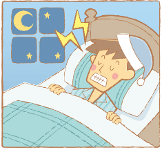 気付かないうちに歯ぎしり・食いしばり