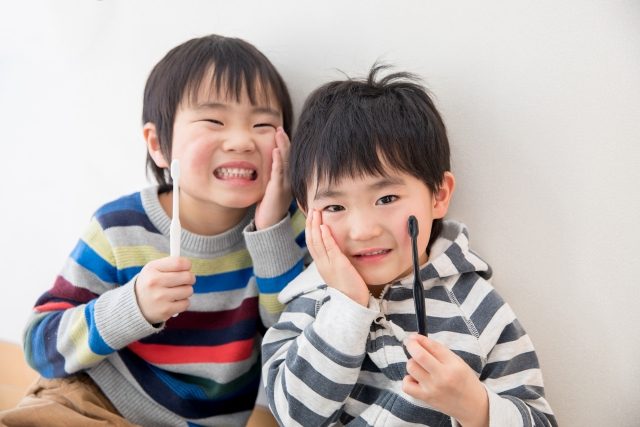 子供の歯磨き